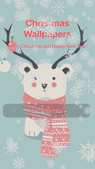 Emulate iPhone app Wallpapers for Christmas 2023 using MyAndroid