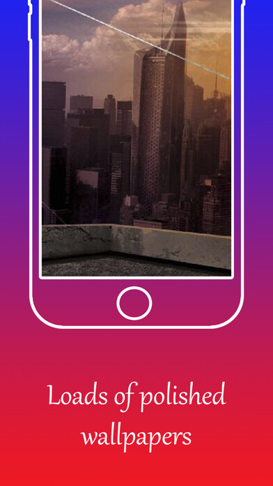 Emulate iPhone app Wallpapers For Spiderman Edition using MyAndroid