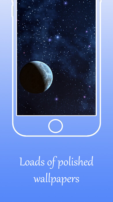 Emulate iPhone app Wallpapers For Star Wars using MyAndroid