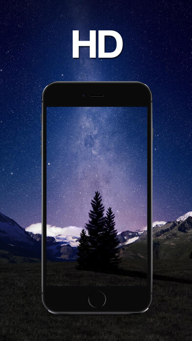Emulate iPhone app Wallpapers HD Gold for iPhone, iPod and iPad using MyAndroid