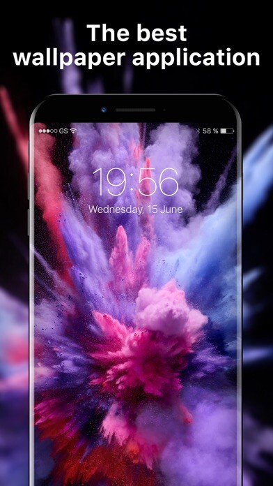Emulate iPhone app Wallpapers & HD Screen saver using MyAndroid