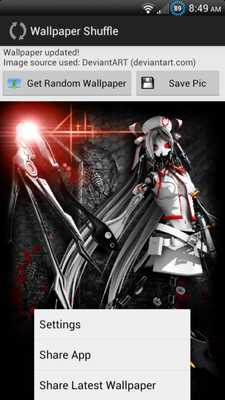 Emulate Android APK Wallpaper Shuffle Free