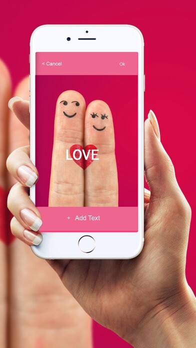 Emulate iPhone app Wallpapers - love theme background live wallpaper using MyAndroid