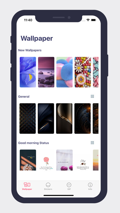 Emulate iPhone app wallpaper & Stickers using MyAndroid Emulate iPhone app wallpaper & Stickers using MyAndroid