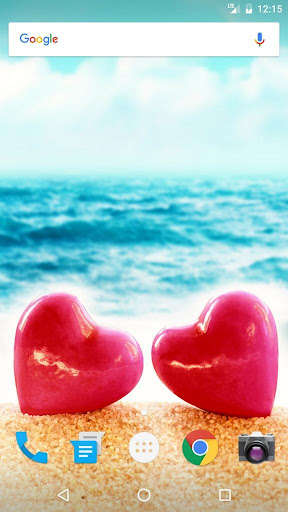 Emulate Android APK Wallpapers Valentine