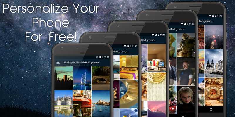 Emulate Android APK WallpaperVilla- HD Backgrounds