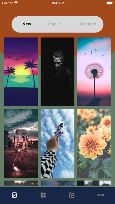 Emulate iPhone app WallpaperX - HD Wallpapers using MyAndroid Emulate iPhone app WallpaperX - HD Wallpapers using MyAndroid