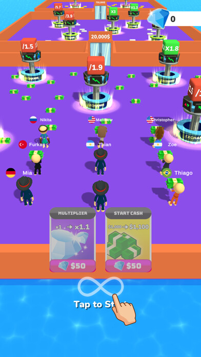 Emulate iPhone app Wall Street Rush using MyAndroid Emulate iPhone app Wall Street Rush using MyAndroid