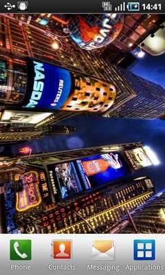 Emulate Android APK WallstreetWallpaper