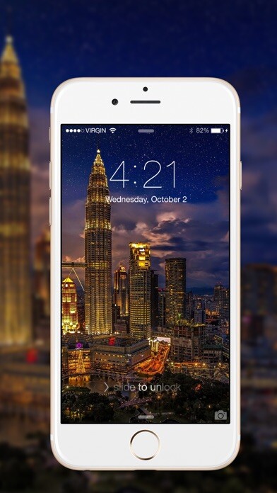 Emulate iPhone app Walltanic using MyAndroid