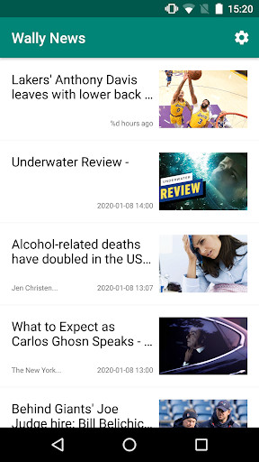 Run android online APK WallyNews from MyAndroid or emulate WallyNews using MyAndroid
