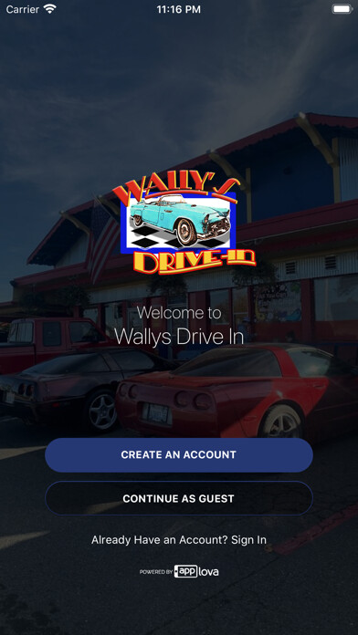 Emulate iPhone app Wallys Drive In using MyAndroid Emulate iPhone app Wallys Drive In using MyAndroid