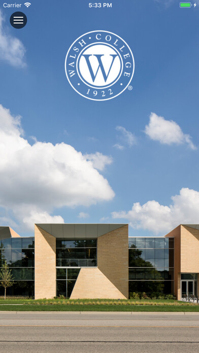 Emulate iPhone app Walsh College using MyAndroid