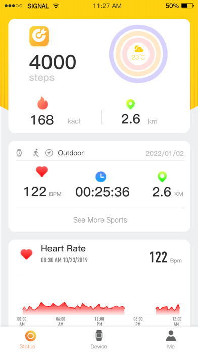 Emulate iPhone app Walton Tick - V2 using MyAndroid