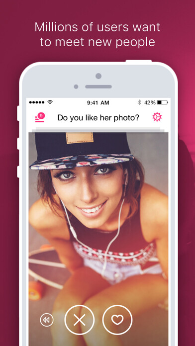 Emulate iPhone app Wamba - meet new people using MyAndroid