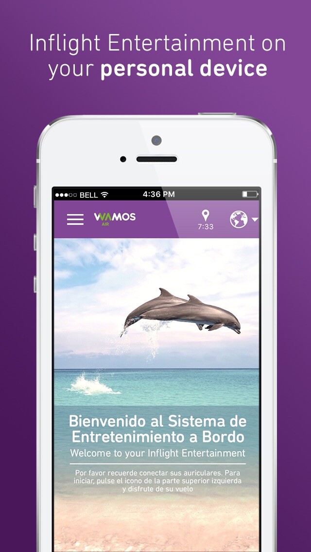 Emulate iPhone app WAMOS Air Entertainment using MyAndroid Emulate iPhone app WAMOS Air Entertainment using MyAndroid