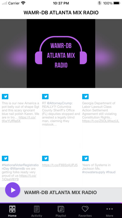 Emulate iPhone app WAMR-DB ATLANTA MIX RADIO using MyAndroid Emulate iPhone app WAMR-DB ATLANTA MIX RADIO using MyAndroid