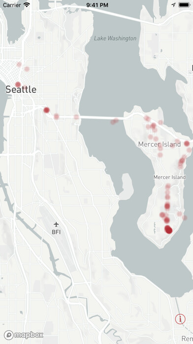 Emulate iPhone app Wanderings Travel Tracking using MyAndroid
