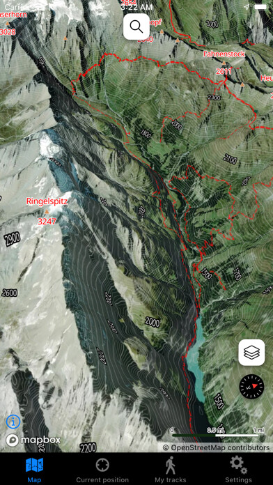 Emulate iPhone app Wanderkarte Schweiz using MyAndroid Emulate iPhone app Wanderkarte Schweiz using MyAndroid