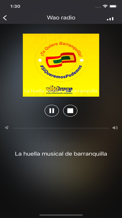 Emulate iPhone app Wao radio using MyAndroid Emulate iPhone app Wao radio using MyAndroid