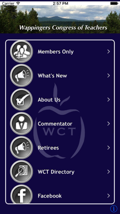 Emulate iPhone app Wappingers Congress Teachers using MyAndroid Emulate iPhone app Wappingers Congress Teachers using MyAndroid