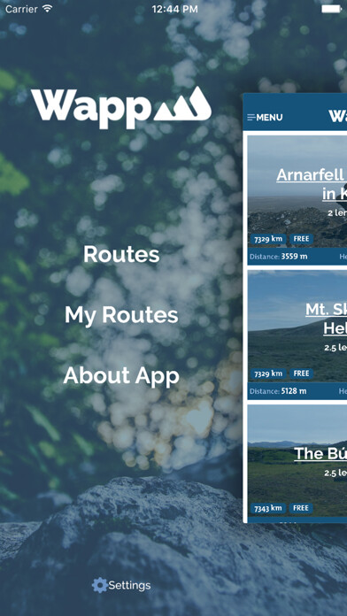 Emulate iPhone app Wapp - Walking app using MyAndroid Emulate iPhone app Wapp - Walking app using MyAndroid