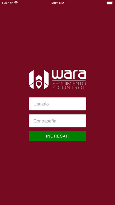 Emulate iPhone app Wara seguimiento y control using MyAndroid