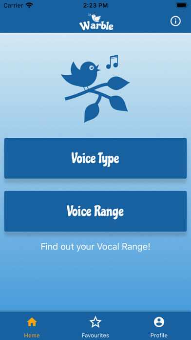 Emulate iPhone app Warble using MyAndroid