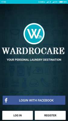 Emulate Android APK Wardrocare - On Demand Laundry