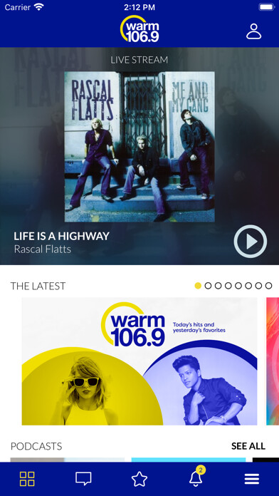 Emulate iPhone app WARM 106.9 using MyAndroid Emulate iPhone app WARM 106.9 using MyAndroid
