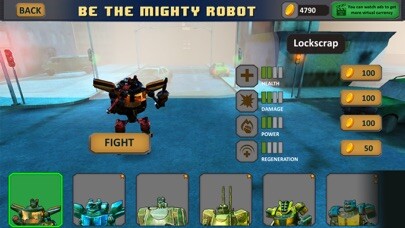 Emulate iPhone app War Mechanic Fighting Robot using MyAndroid Emulate iPhone app War Mechanic Fighting Robot using MyAndroid
