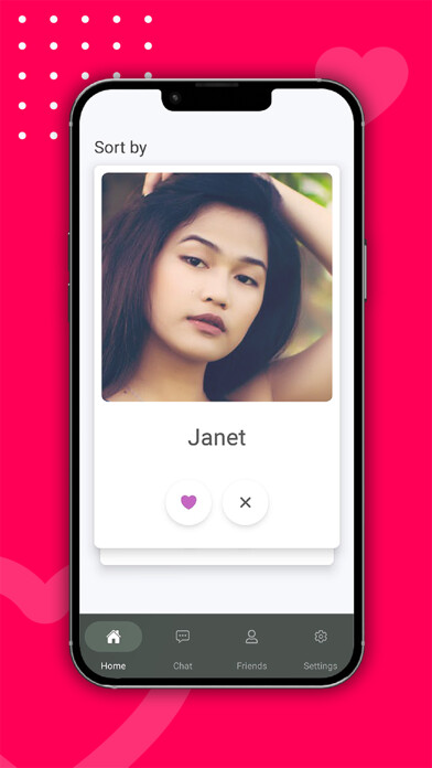 Emulate iPhone app warmMatch - Dating & Chat using MyAndroid