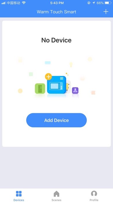 Emulate iPhone app WarmTouch using MyAndroid