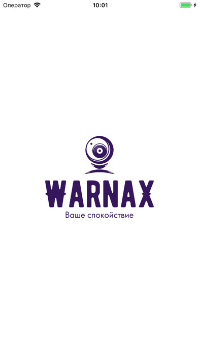 Emulate iPhone app WarnaX Видеонаблюдение using MyAndroid