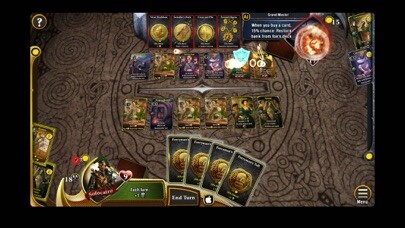 Emulate iPhone app War of Omens Deck Builder CCG using MyAndroid