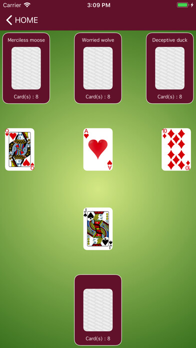 Emulate iPhone app War - Playing card game using MyAndroid Emulate iPhone app War - Playing card game using MyAndroid