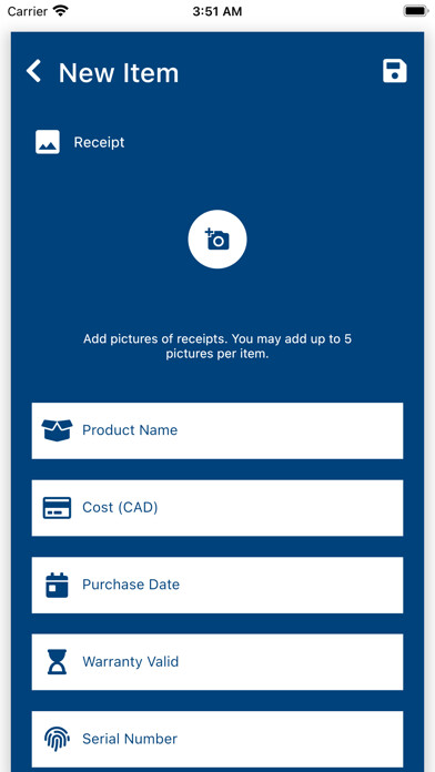 Emulate iPhone app Warranty-Tracker using MyAndroid Emulate iPhone app Warranty-Tracker using MyAndroid
