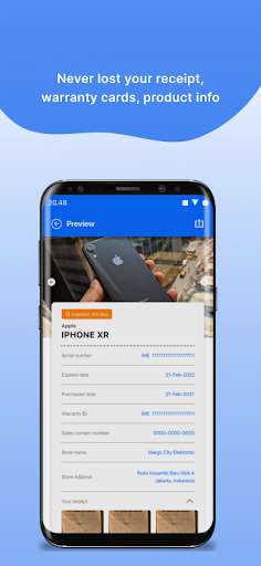 Run android online APK Warranty Wallet from MyAndroid or emulate Warranty Wallet using MyAndroid