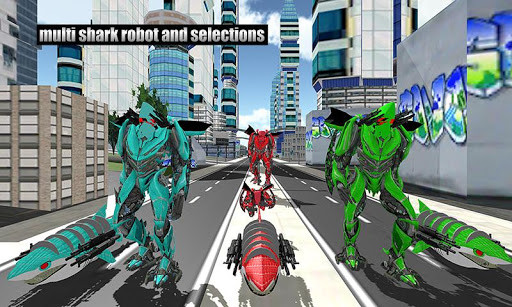 Run android online APK Warrior Robot Shark Game:Angry Shark Simulator App from MyAndroid or emulate Warrior Robot Shark Game:Angry Shark Simulator App using MyAndroid