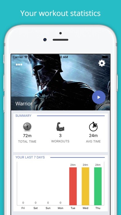 Emulate iPhone app Warrior Workout Challenge Free - Strength, Muscle using MyAndroid Emulate iPhone app Warrior Workout Challenge Free - Strength, Muscle using MyAndroid