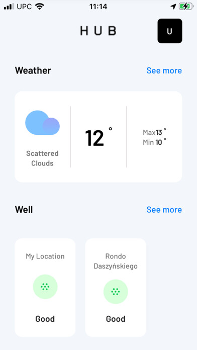 Emulate iPhone app Warsaw Hub using MyAndroid