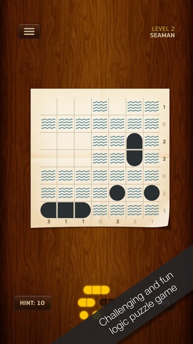 Emulate iPhone app Warship Solitaire using MyAndroid