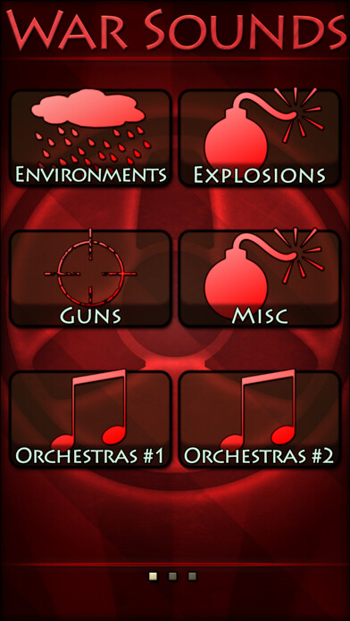 Emulate iPhone app War Sounds - SoundBox using MyAndroid Emulate iPhone app War Sounds - SoundBox using MyAndroid