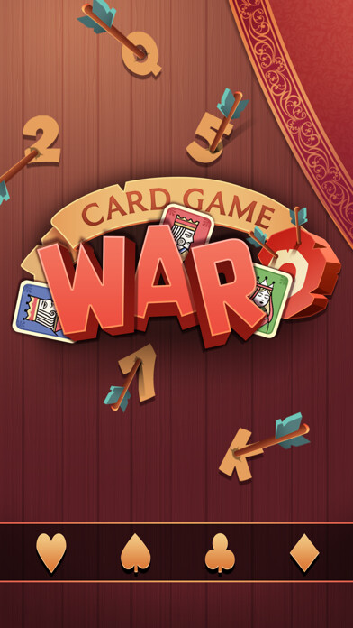 Emulate iPhone app War: Strategy Card Game using MyAndroid