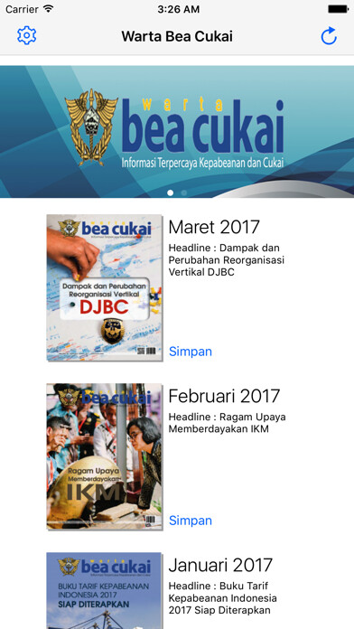 Emulate iPhone app Warta Bea Cukai using MyAndroid Emulate iPhone app Warta Bea Cukai using MyAndroid