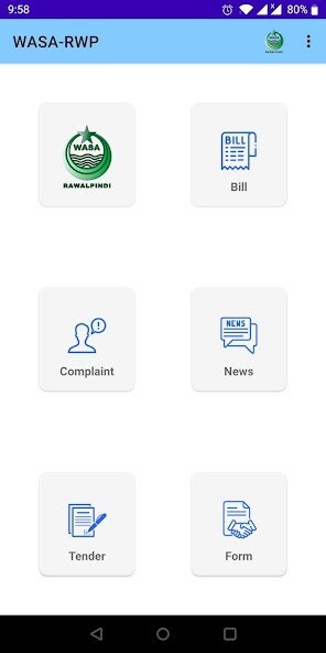 Run android online APK WASA Rawalpindi from MyAndroid or emulate WASA Rawalpindi using MyAndroid