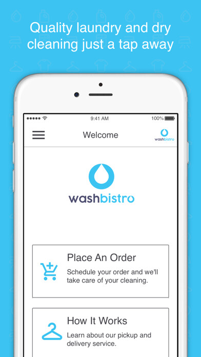 Emulate iPhone app WashBistro using MyAndroid Emulate iPhone app WashBistro using MyAndroid