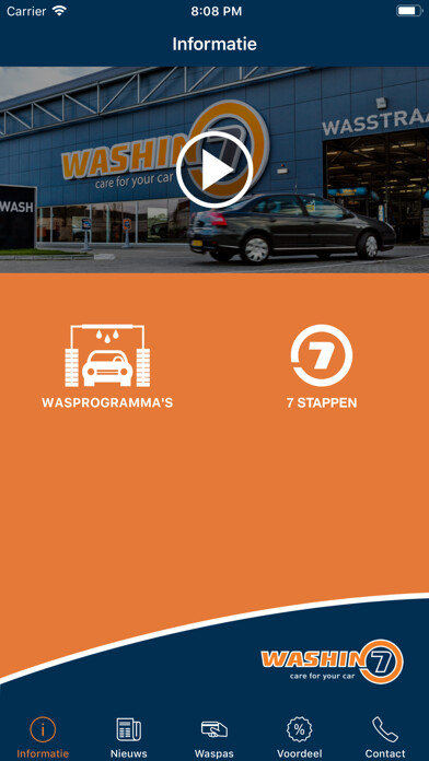 Emulate iPhone app Washin7 Carwash using MyAndroid Emulate iPhone app Washin7 Carwash using MyAndroid