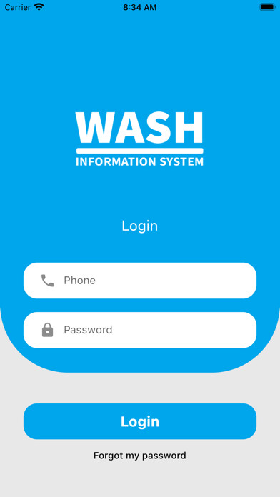 Emulate iPhone app Wash Information System using MyAndroid Emulate iPhone app Wash Information System using MyAndroid