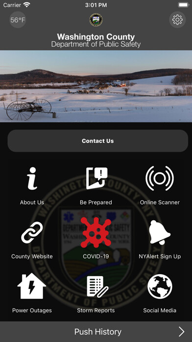 Emulate iPhone app Washington Co NY Public Safety using MyAndroid Emulate iPhone app Washington Co NY Public Safety using MyAndroid